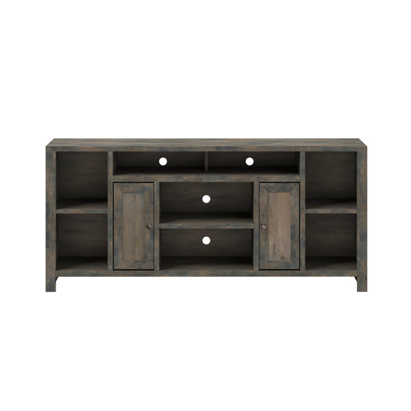 Greyleigh™ Columbia 74" No Assembly Required Barnwood Finish Solid Wood